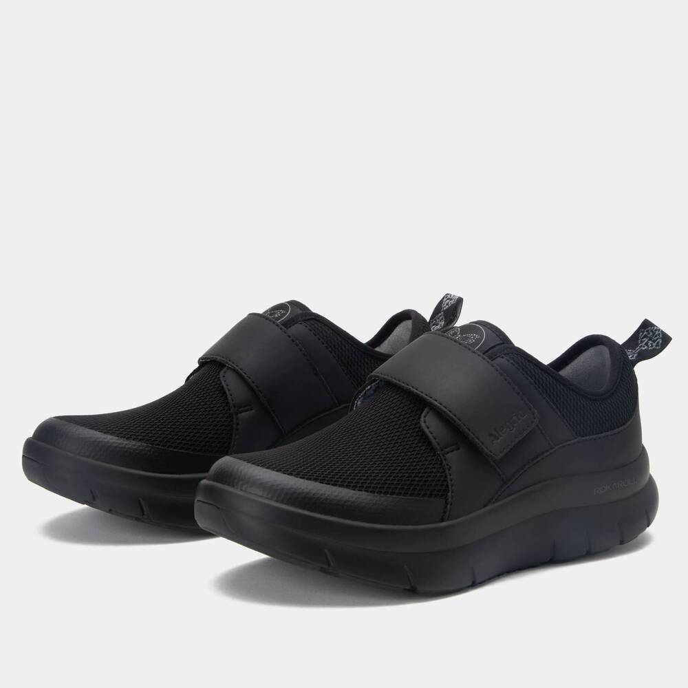 NEW ALEGRIA women's double trouble shoes in black